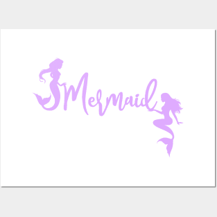 Mermaid Posters and Art